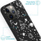 iMoshion Hoesje Geschikt voor iPhone 13 Pro Hoesje Siliconen - iMoshion Design hoesje - Zwart / Fun Galaxy
