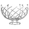 Metalen Design Fruitschaal - Fruitkom Wire Mand Kom Groot - Fruitmand RVS/Chroom