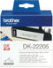 Brother DK-22205 - Printerlabel - Zwart op wit