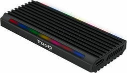 TooQ Shinobi - Externe behuizing - M.2 30mm/42mm/60mm/80mm - Zwart