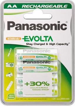 Panasonic HHR-3MVE4BC - NiMH Batterij AA 2.050mAh - Set van 4