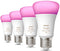 Philips Hue White en Color Ambiance - E27 - 800 lumen Bluetooth - (4-pack)