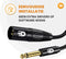 Drivv. Premium XLR Kabel - XLR Male naar 6.35 mm Jack Male - 24K vergulde connectoren - 3 meter