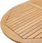 vidaXL Tuintafel inklapbaar 160x85x75 cm massief acaciahout