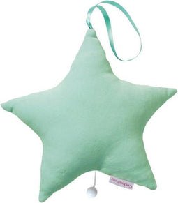 Cottonbaby Muziekdoos Ster - Muziekdoos - 100% katoen - Groen