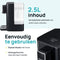 MOA Heetwaterdispenser - 2.5L - 45-100°C - RVS - BPA-vrij