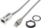 TRU COMPONENTS RJ45-inbouwbus, kabellengte 1,50 m RJ45-03 Bus, inbouw, Stekker, recht Zilver 1 stuk(s)