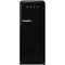 Smeg FAB28RBL5 - Koelkast - Retro design - Zwart