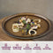 QUINTANA AMBER PLAT BORD 35,5X23,5CMOVAAL
