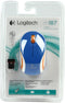 Logitech M187 - Draadloze Mini Mouse - 2.4GHz - Blauw