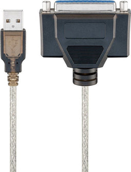 Wentronic USB A - 25-pin D-Sub kabel - 1.5m (150cm)