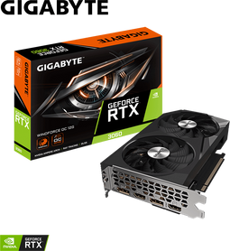 Gigabyte RTX 3060 - Grafische kaart - 12GB GDDR6 - WINDFORCE OC (rev. 2.0)