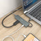Aisens ASUC-5P011-GR - USB 3.2 Gen 1 Hub - 2x USB-A 5Gb/s 1x USB-C 5Gb/s 1Gbps Ethernet - Grijs