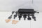 Princess Gourmetstel XL 162650 - Raclette 10 personen - Grill & Bakplaat 49x21cm - 1500W - Zwart (10 pannetjes)