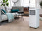 Dutch Originals Slimme Airconditioner - 7000 BTU - Mobiele Airco met Afstandsbediening - Koelen Ontvochtigen Ventileren - Wit