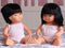 Miniland Babypop Jongetje Met Vanillegeur 38 Cm Wit Pak - aziatisch jongetje - met wit broekje en hemdje in broderiestijl
