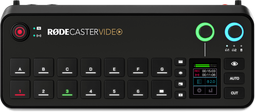 RØDE RØDECaster Video - Videomixer met HDMI ingangen en audioverwerking - Zwart