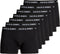 JACK&JONES ADDITIONALS JACHUEY TRUNKS - Boxershorts - 7-pack - Zwart (7 stuks)