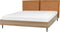 LIMANTON - Bed - Goudbruin - 180 x 200 cm - Kunstleer