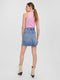 Vero Moda Vmbrenda Hr Short Dnm Skirt - Kort - Lichtblauw Denim (2022)