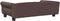 vidaXL - Hondenmand - 95x55x30 - cm - kunstleer - bruin