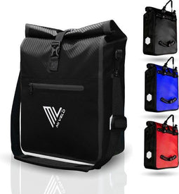 MIVELO Max - 2-in-1 Waterdichte Fietstas - 25L - Carbon