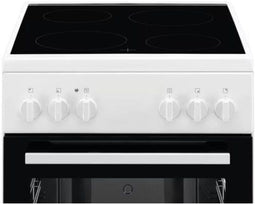 AEG CCB50090BW - Vrijstaand fornuis - Keramisch 4 zone(s) - Wit