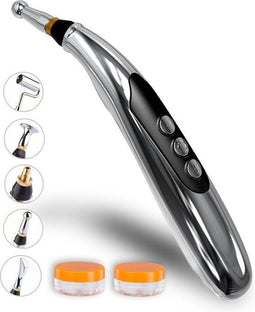 Bolusso Complete Acupunctuur Pen Set - Acupunctuur Pen - 5 Kopstukken - USB Oplaadbaar