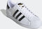 adidas Superstar - Lage sneakers - Aansluitende pasvorm - Wit/zwart/goud - Maat 44