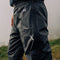 Mac in a Sac Full Zipper - Regenbroek - 100% waterdicht - Zwart - Maat XXL