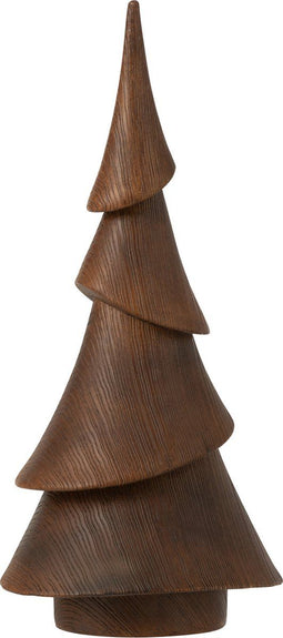 J-Line Boom Hout Finish Resine Bruin Large