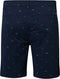 Petrol Industries Enigma - Heren Chino Short - All-over mini print - Blauw - Maat XXL