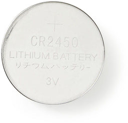 Nedis BALCR24505BL - Lithium knoopcelbatterijen - Duurzaam - Zilver