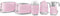 Smeg KLF04PKEU - Waterkoker - 7 temperatuurinstellingen - Roze