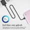iMoshion® Powerbank 27000 mAh - Snellader & batterij-indicator - 18 Watt - Geschikt voor o.a. iPhone & Samsung - USB A, USB C & Micro USB - Roze