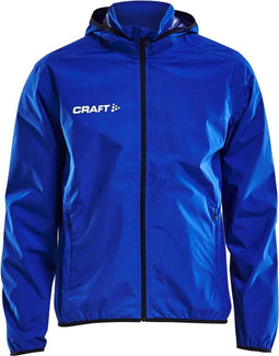 Craft Regenjas Dames - Voetbal - Getapete naden - Blauw - Maat: S