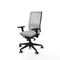 Bureaustoel Piqueras y Crespo 3D066G0 Lichtgrijs