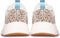 POSH by Poelman CAROCEL - Dames sneakers - Chunky zool 4 cm - Beige (41)