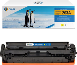 G&G 203A - Tonercartridge alternatief voor HP 203A CF542A - 5300 pagina's - geel (1 PACK)