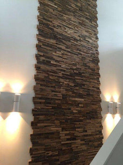 Wandpaneel Bali - mixed hardwood - 4 cm