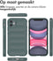 imoshion Hoesje - Geschikt voor iPhone 11 - EasyGrip Backcover - Donkergroen