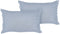 SASSAFRAS - Set van 2 kussens - Lichtblauw - 30 x 45 cm - Linnen