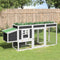 vidaXL-Kippenhok-204x50x84-cm-massief-grenenhout-grijs