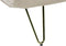 Beliani VESTFOLD - Slaapbank - Beige - Fluweel