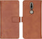 iMoshion Hoesje Geschikt voor Nokia 2.4 Hoesje Met Pasjeshouder - iMoshion Luxe Bookcase - Bruin