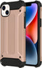iMoshion Hoesje Geschikt voor iPhone 14 Plus Hoesje - iMoshion Rugged Xtreme Backcover - Rosé Goud