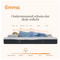 Emma – Express Matras – 160 x 200 cm – Voorzien Van 7 Ergonomische Zones En Aeroflex Pocketveren En