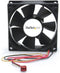 StarTech.com FANBOX2 - Case Fan - 80mm met dubbele kogellagers en TX3 connector - Zwart