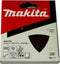 Makita - Schuurvel 94 mm - Aluminiumoxide - Rood (velcro)