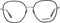 Sandro SD4036 53065 bril zonder sterke - Dames - Zwart